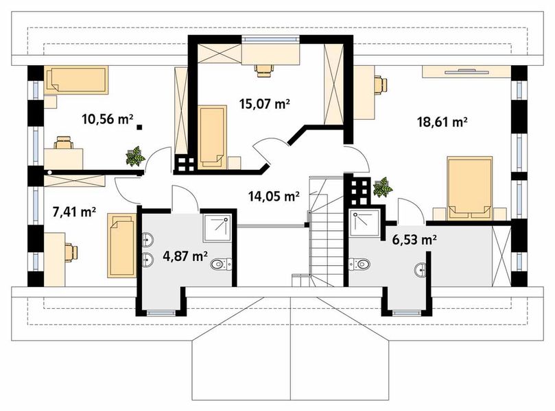 Poddasze projektu Świt 2