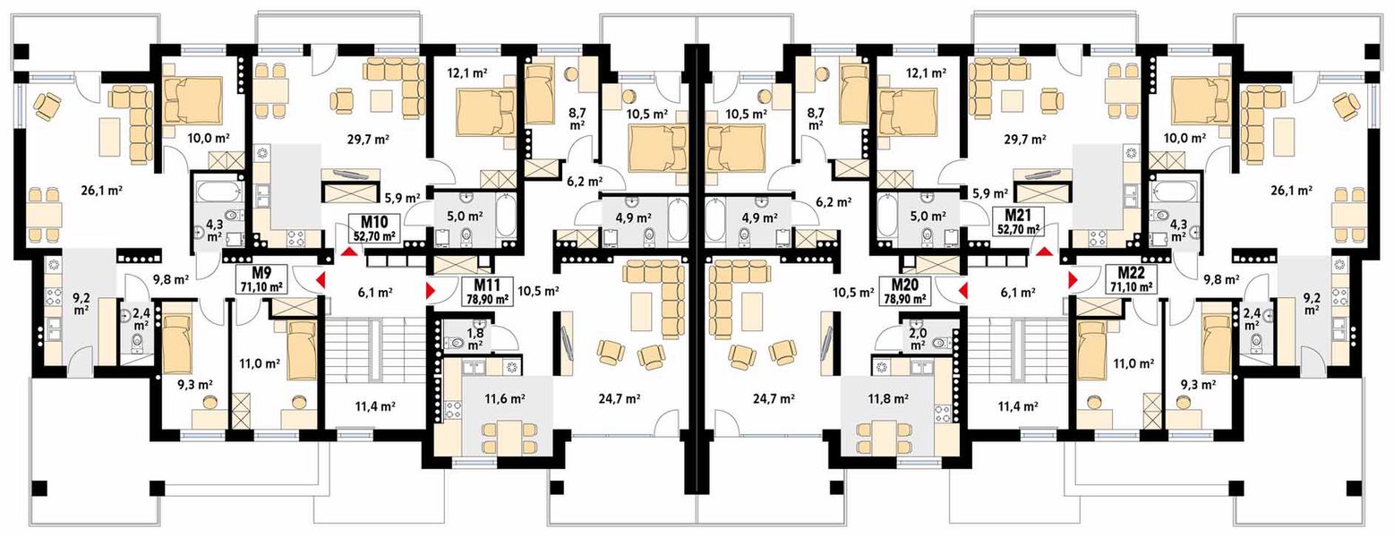 Piętro 2 projektu Akant