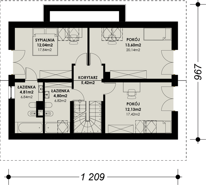 Poddasze projektu TK12