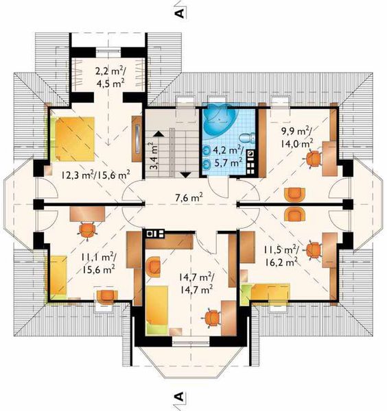 Poddasze projektu Dymsza Karo (1017)