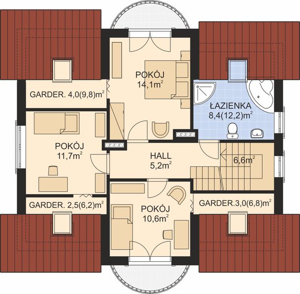 Poddasze projektu APS 186