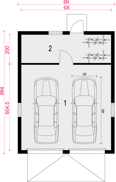Parter projektu Garaż G3