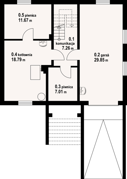 Piwnica projektu Jaworki 9