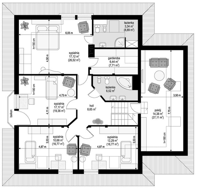 Poddasze projektu Agnieszka 2