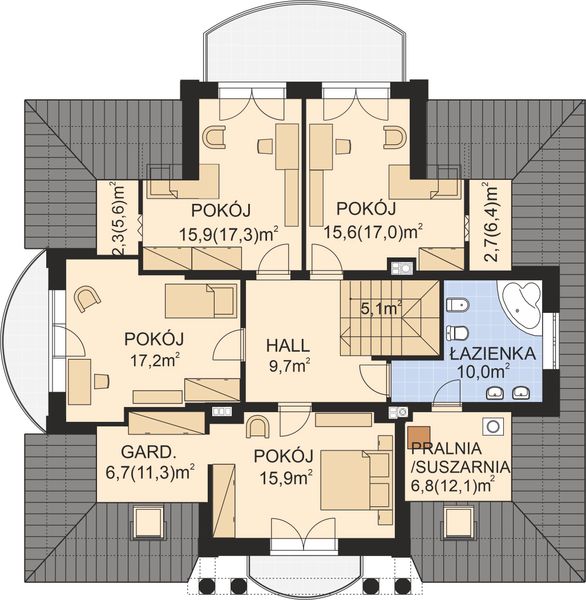 Poddasze projektu APS 022