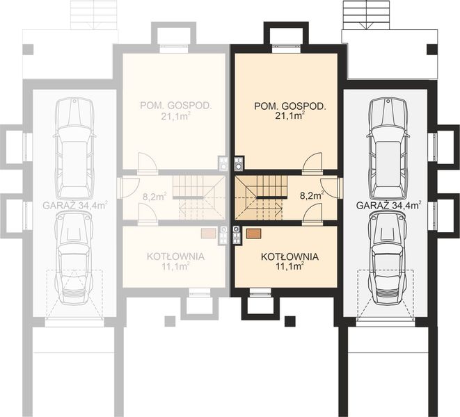 Piwnica projektu APS 049