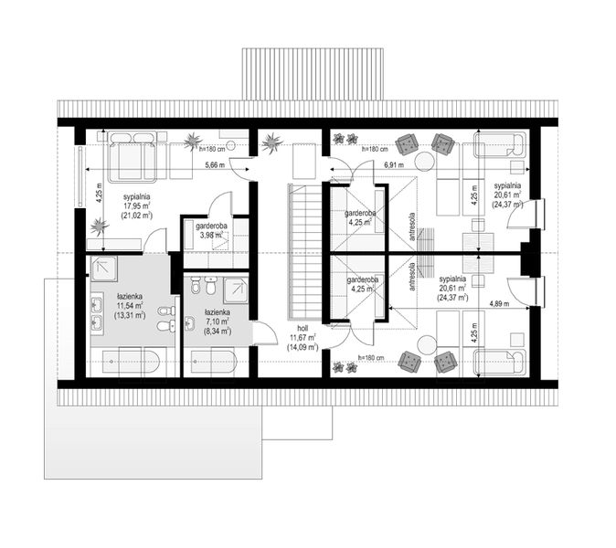 Poddasze projektu Gala