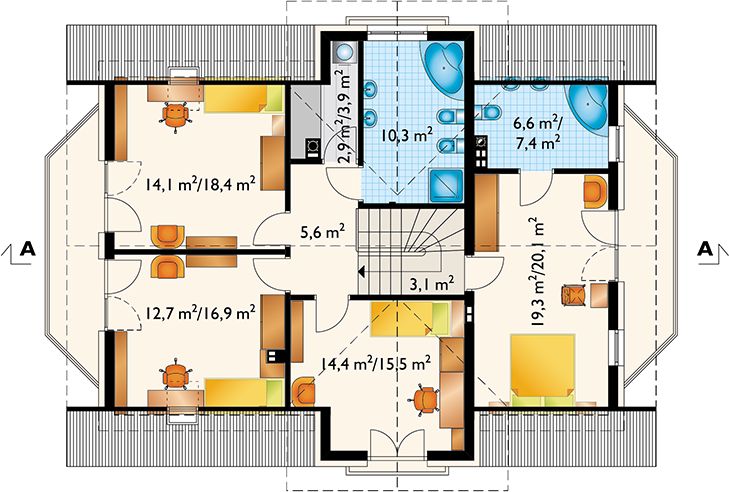Poddasze projektu Zoja Hera (1183)