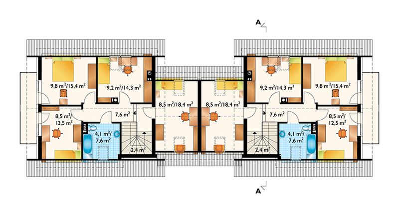 Poddasze projektu Czaruś Duolit (1192)