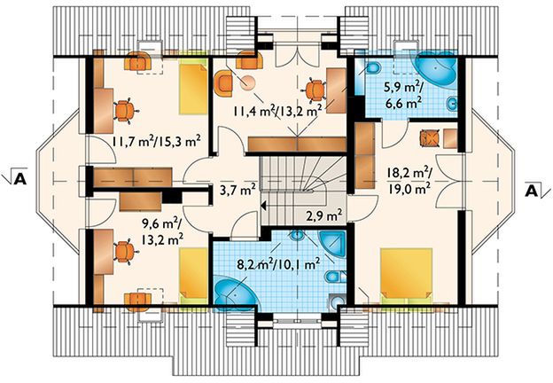 Poddasze projektu Zoja Neo (1214)