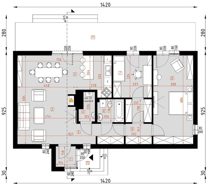 Parter projektu D193 - Dom Prosty