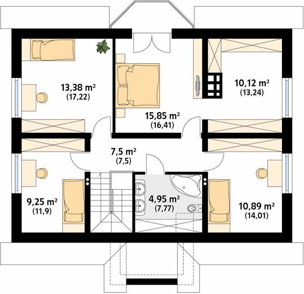 Poddasze projektu Orlik