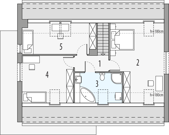 Poddasze projektu Victor a