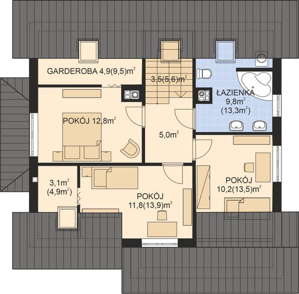 Poddasze projektu APS 201