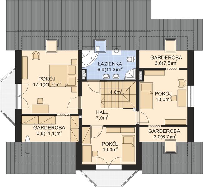 Poddasze projektu APS 211