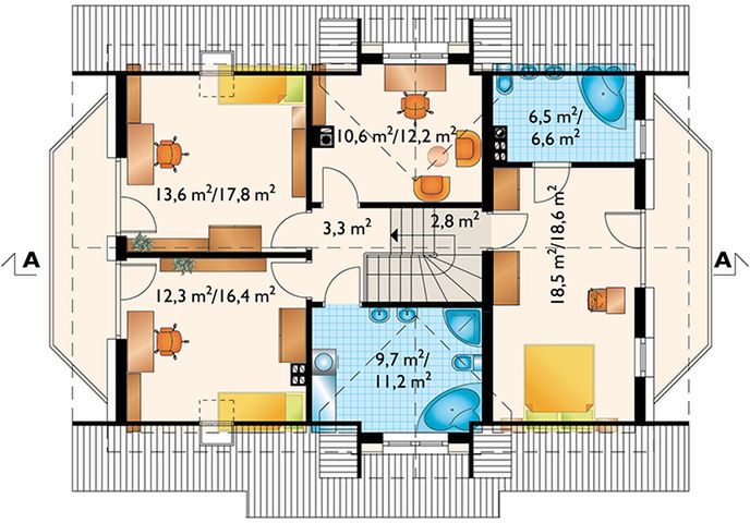 Poddasze projektu Zoja Ultra (1238)