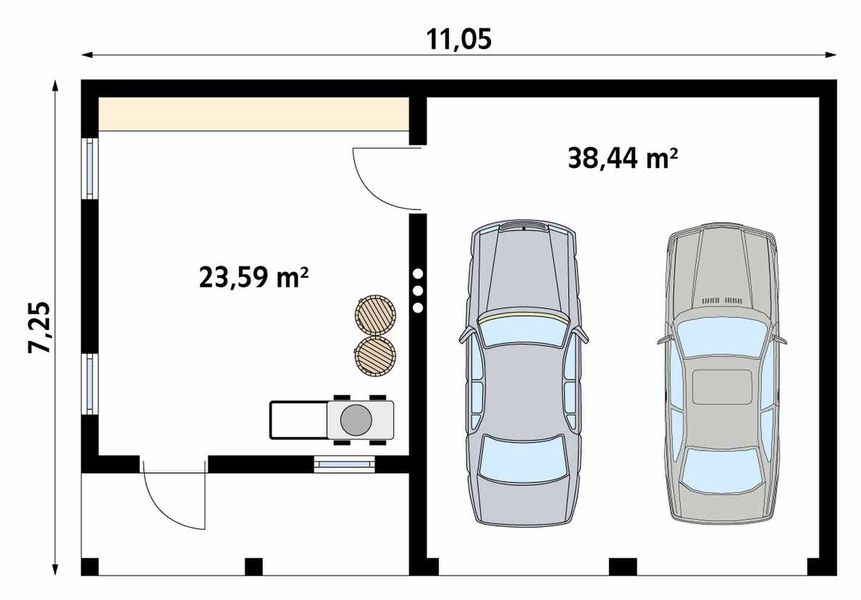 Parter projektu Garaż G16