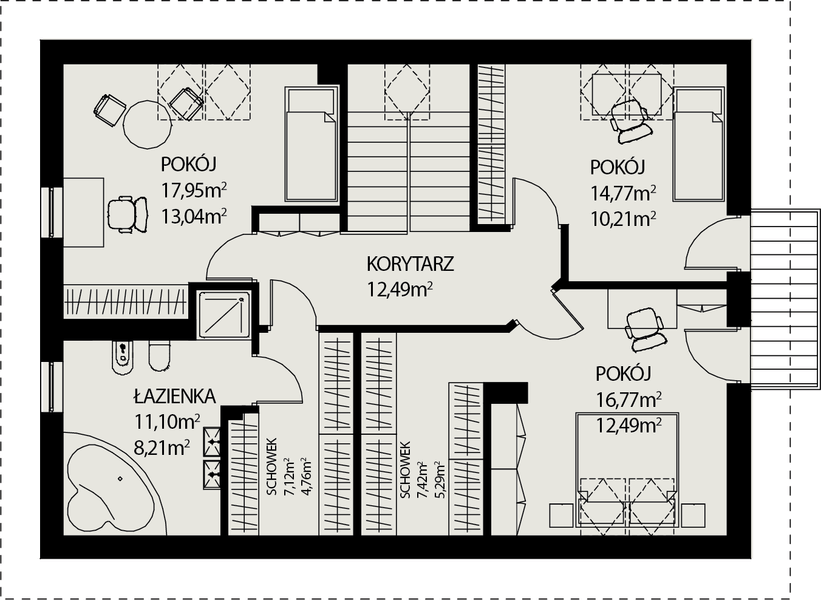 Poddasze projektu TK16