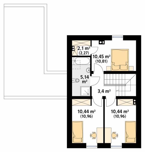 Poddasze projektu Teo