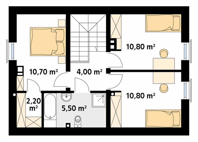 Poddasze projektu Zeo 3