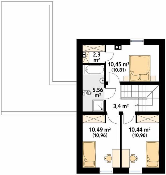 Poddasze projektu Teo 5