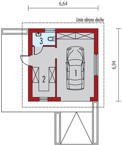 Parter projektu Garaż G22