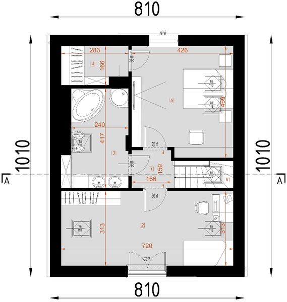 Poddasze projektu D76