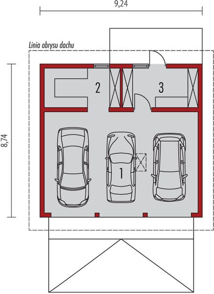Parter projektu Garaż G29