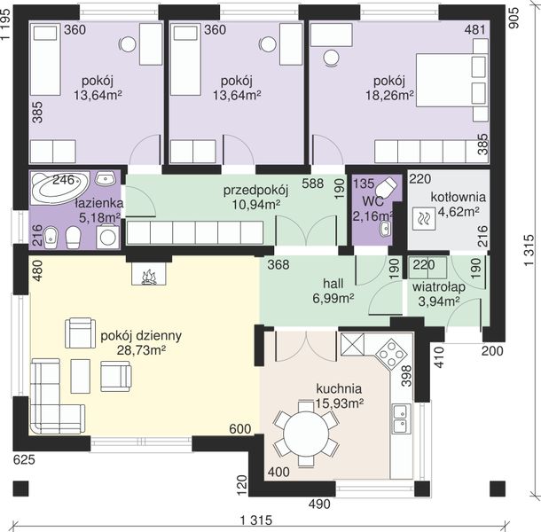 Parter projektu Dom przy Makowej 3