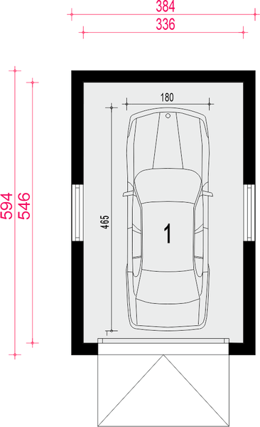 Parter projektu Garaż G1