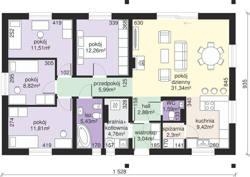 Parter projektu Dom przy Bukowej 5