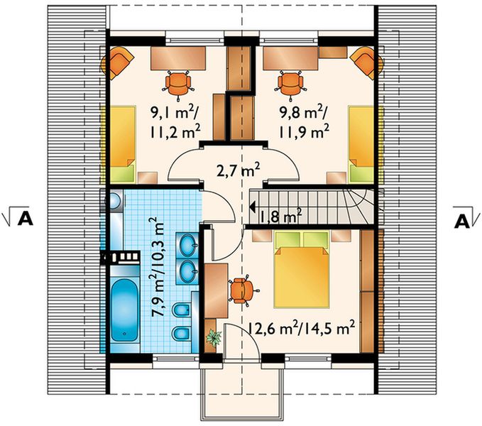 Poddasze projektu Gutek (1348)