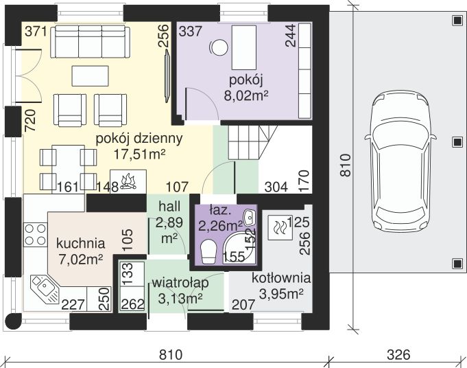 Parter projektu Dom przy Cyprysowej 34