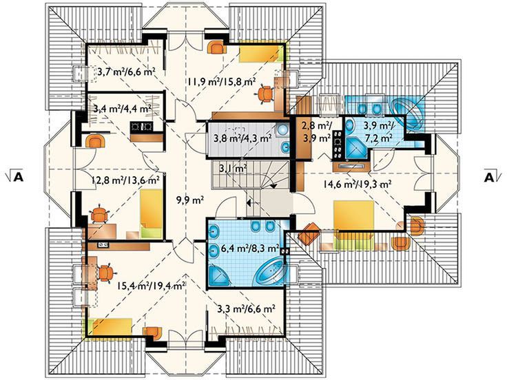 Poddasze projektu Hektor Bas (1379)