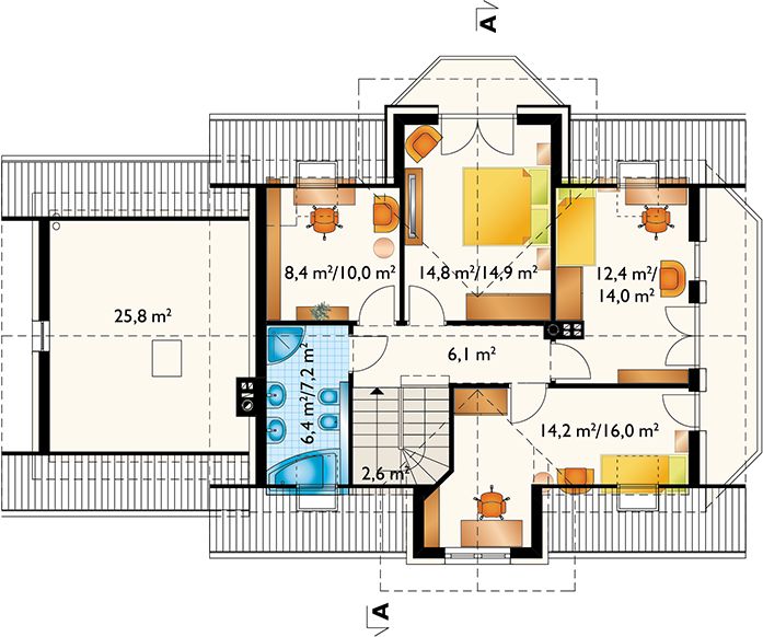 Poddasze projektu Klara Mobil (1378)