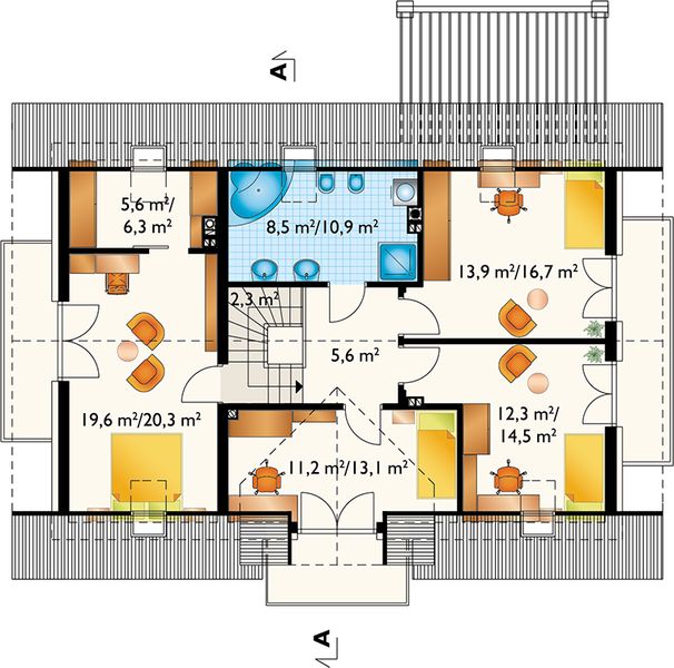 Poddasze projektu Tarot Atu (1370)