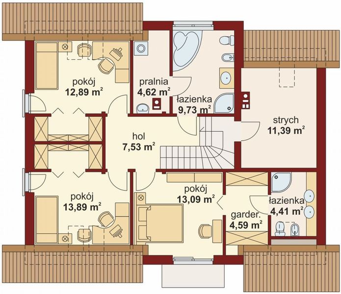 Poddasze projektu Nazaria