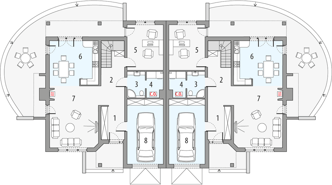 Parter projektu RODZYNEK 2B - bliźniak LLL