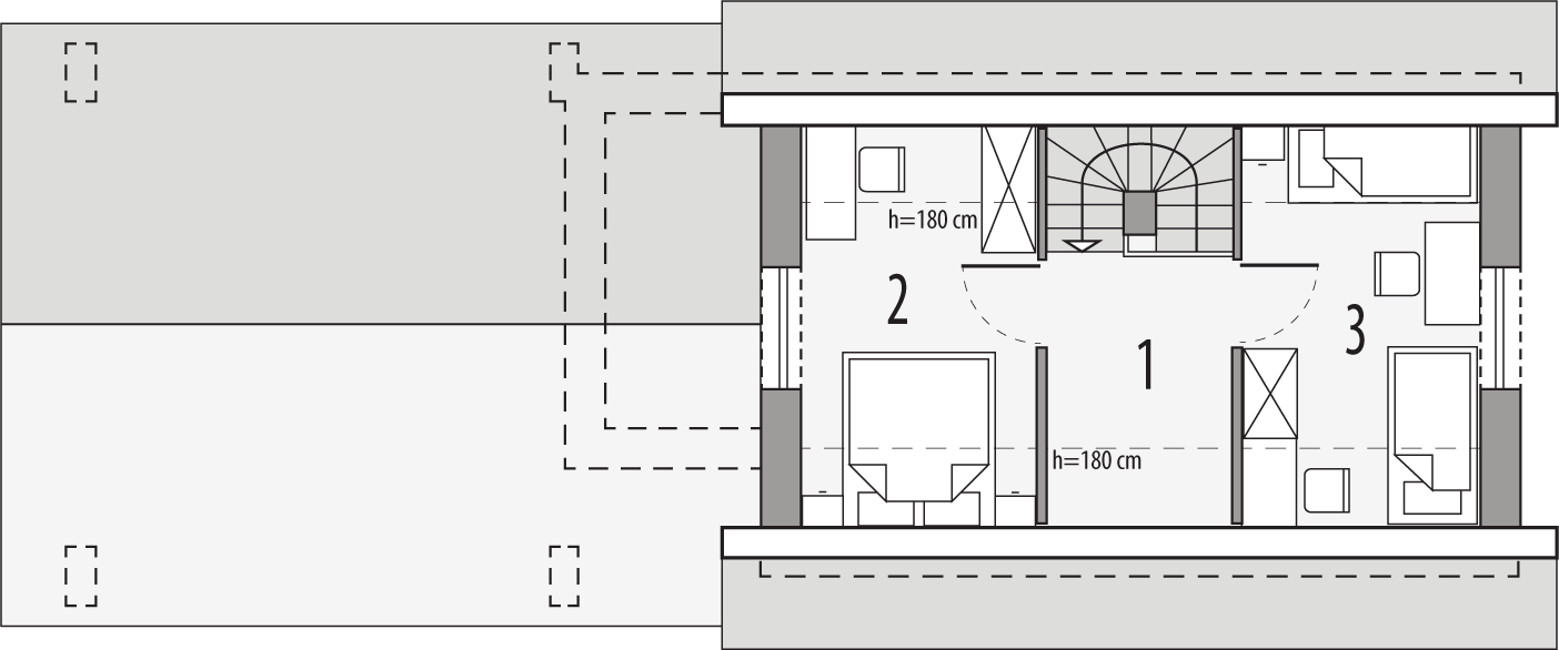 Poddasze projektu Jacek b
