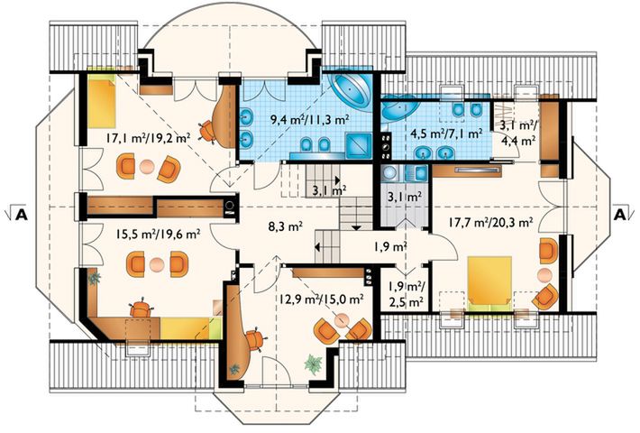 Poddasze projektu Heliotrop (1404)