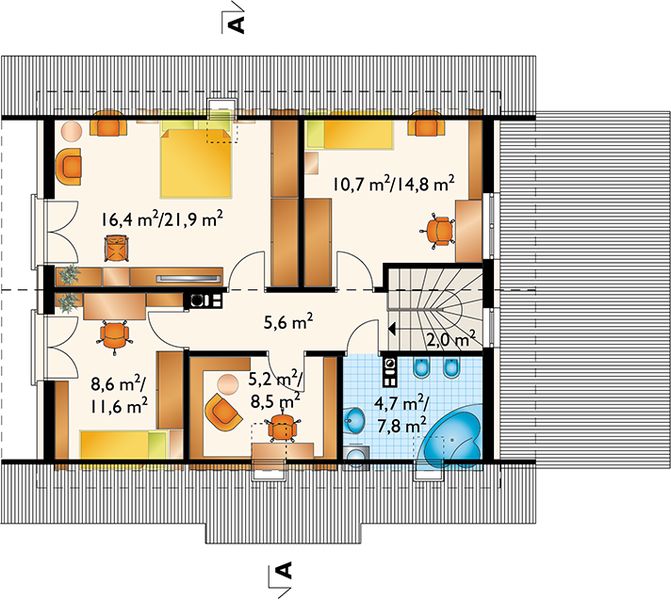 Poddasze projektu Aga (863)