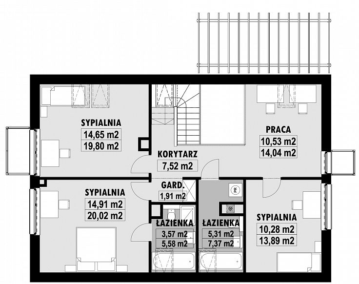 Poddasze projektu E-101