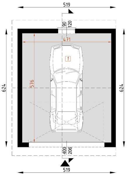 Parter projektu G4 - Garaż 4