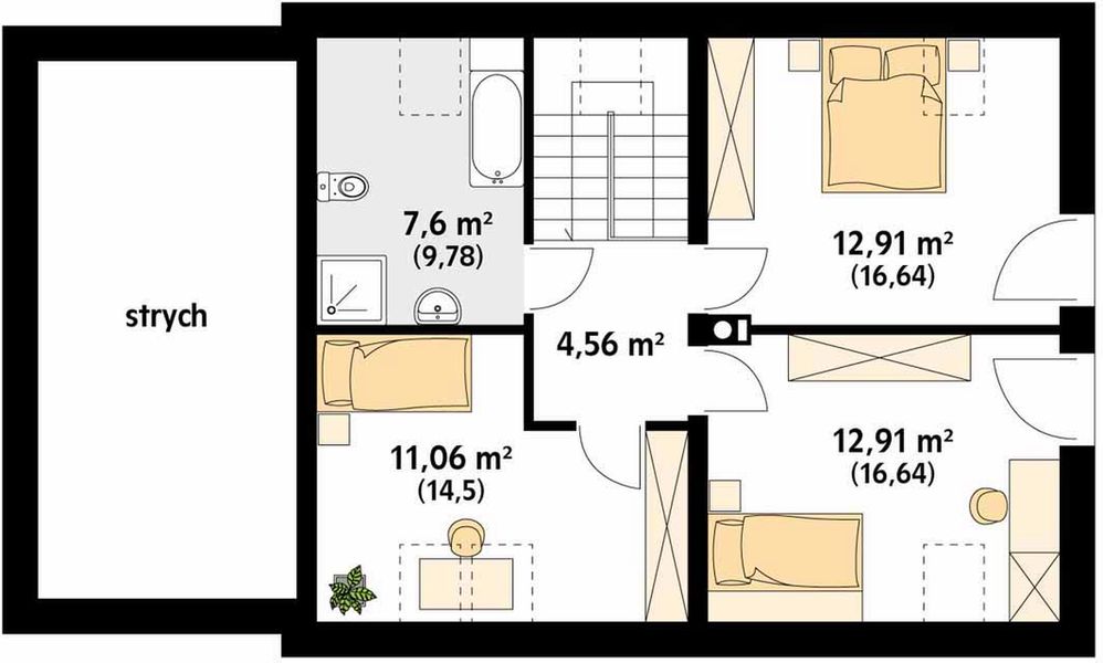 Poddasze projektu Azuryt