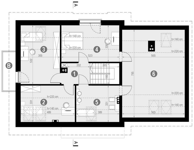 Poddasze projektu HomeKoncept 21