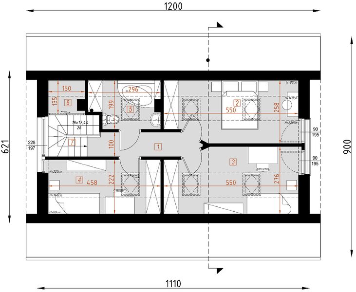 Poddasze projektu D143B