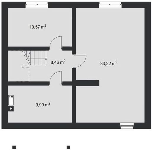 Piwnica projektu Bellino II Termo