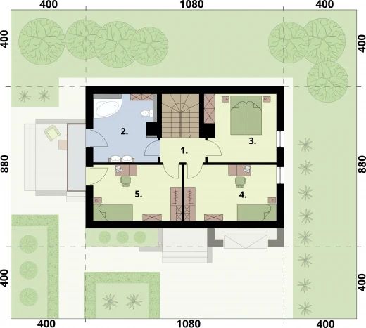 Poddasze projektu Katania 2