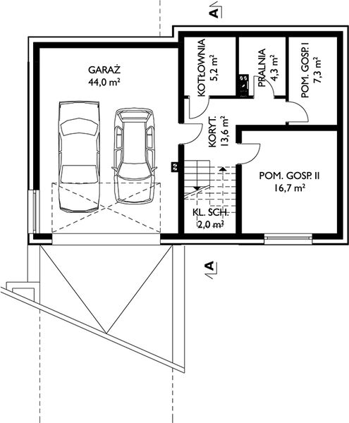 Piwnica projektu Agaton (1440)