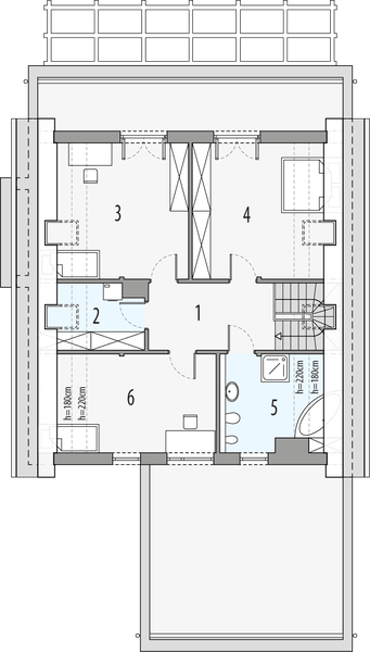 Poddasze projektu Andromeda b